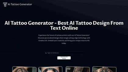 Tattoo AI Generator